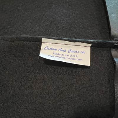 Black Vinyl Cover for Guitar Cabinets Direct Marshall Style Extra Small Box 18 Watt Head (guic006) image 3