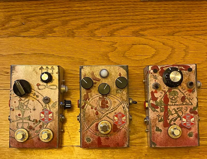Beetronics Custom Shop "Crowley's" set Whocta Hell / OctaHive / OverHive image 1