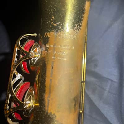 Rare Vintage Jouan & Guesdon Paris Alto Saxophone - Made in France - Project Horn with Case & Yamaha 4C image 4