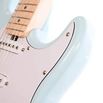 Cutlass SSS Electric Guitar - Daphne Blue image 5