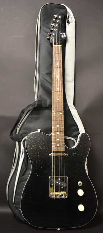 2023 Williams Guitars USA DanTana Black Sparkle w/Gig Bag image 1