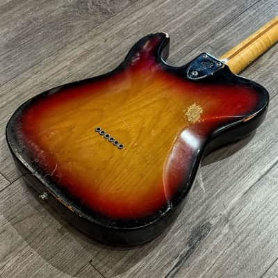Fender Telecaster Deluxe Sunburst 1974 image 8