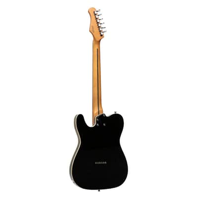 Stagg T Series Standard Electric Guitar In Black With Alnico Pickups image 3