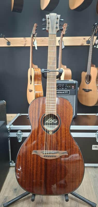 B-Stock Electro Acoustic Guitar Tramontane 90 by Lâg | T90PE | Finish Blush | African mahogany | Steel String image 1