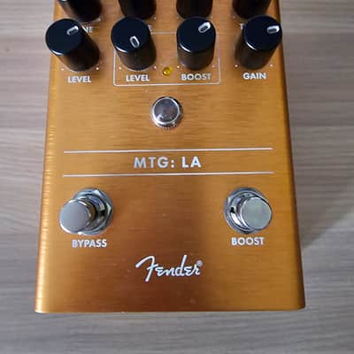 ギター Fender MTG: LA Tube Distotion Fender MTG:LA Tube Distortion Effects pedal — Andy Babiuk's Fab Gear