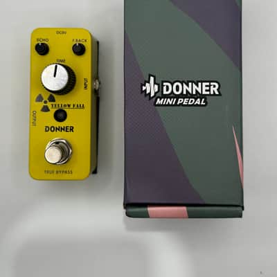 Donner Yellow Fall Analog Delay 2010s - Yellow image 1