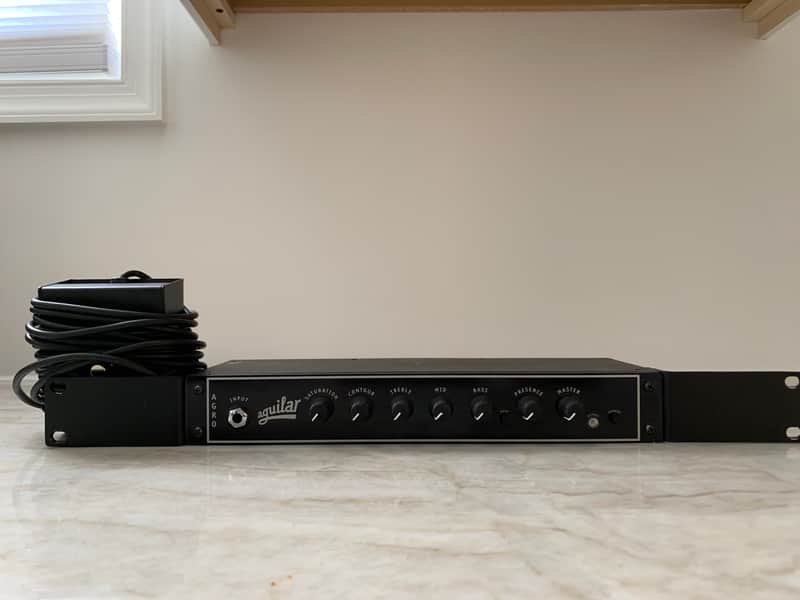 Aguilar Agro Rackmount Unit (Bass Overdrive/Distortion/Fuzz) w/ Footswitch - *RARE* image 1