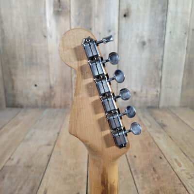 Fender 1955 Stratocaster Sunburst One-Piece Ash Body Excellent image 6
