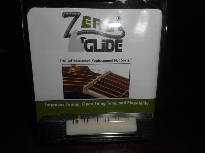 Gold Tone Zero Glide Replacement Slotted Nut For 12-String Guitars - ZS-20 image 1