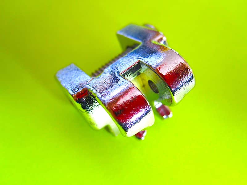 Pearl Bass Drum Pedal Chain Connector Link Bracket Part - Vintage (NOS) image 1