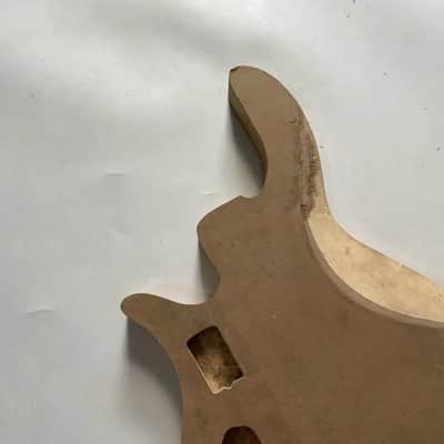 Unfinished Solid Basswood Electric Bass Body DIY Project image 7