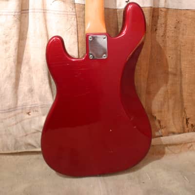 Fender Precision Bass 1958 Candy Apple Red image 8