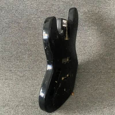Left Handed Black Jazz Bass Style Body DIY Project image 3