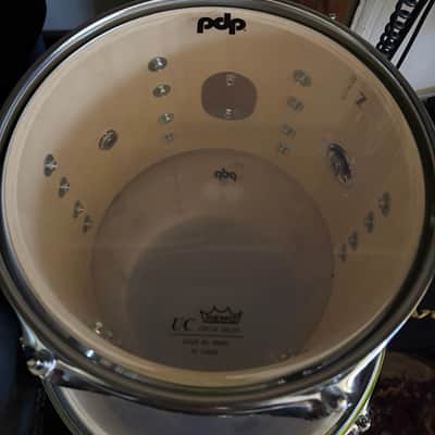 PDP PDNY1604BO New Yorker 10/13/16/5x14" 4pc Drum Kit 2021 - Present - Electric Green Sparkle image 2