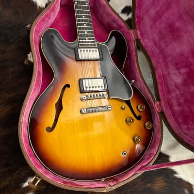 Gibson Case for ES335 ES225 ES125 1956-1958 - Brown 4 Latch image 23