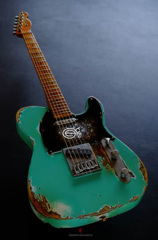Fender Telecaster Seafoam Green Heavy Aged Relic image 1