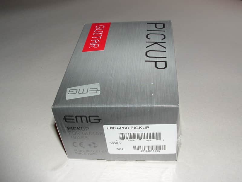 EMG P60 Active P-90 Sized Humbucker (Ivory) New with Warranty image 1