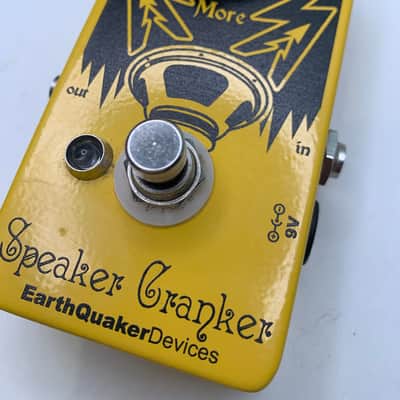 EarthQuaker Devices Speaker Cranker Overdrive 2011 - 2017 - Yellow / Black Print image 8