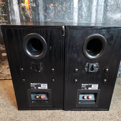 Boston Acoustics Boston Acoustics CR77 is a 2-way bookshelf speakers 90s - Black image 6