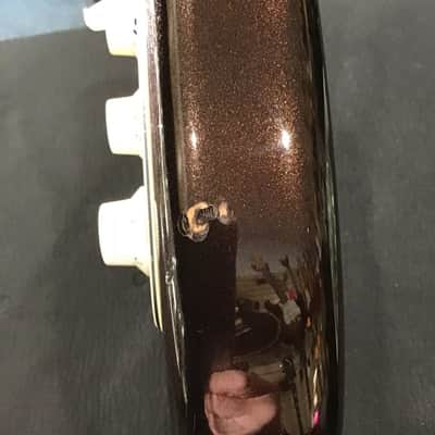 Fender STRATOCASTER MIM COPPER BURST 2010 - COPPER BURST image 8