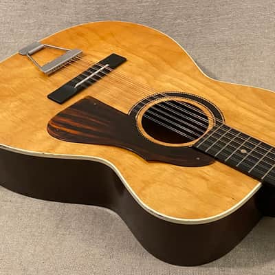 1970 USA Harmony Stella H913 Slot Head 12 String Acoustic Guitar Natural image 5