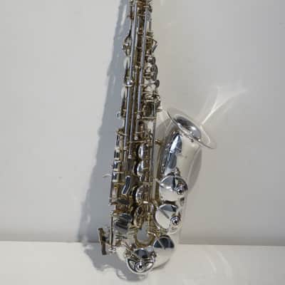 Selmer La Voix II SAS-280RS Silver Plated Alto Saxophone with Case image 2