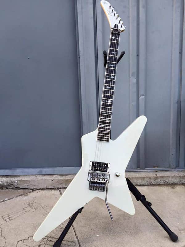 ギター ROOPE LATVALA RS-II CUSTOM REPLICA ESP ROOPE LATVALA RS-II Custom Shop Star Body 2009 Light Gray | Reverb