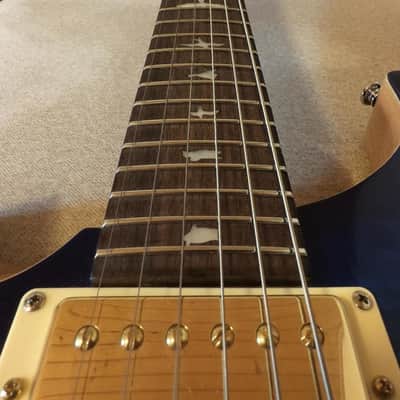 PRS SE Custom 24 Left-Handed 2022 - Faded Blue Burst image 4