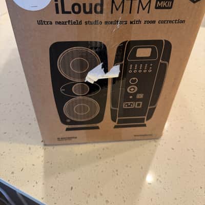 IK Multimedia iLoud MTM MkII Active Studio Monitor Pair with ARC System 2024 - Present - White image 9