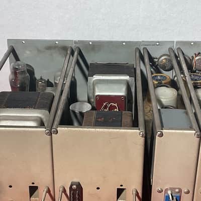 AMPEX  PAIR TUBE AMPLIFIER VINTAGE ( simil EMI ) image 15