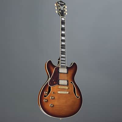 Ibanez AS93FML-VLS Artcore Expressionist Left-Hand (Violin Sunburst) - Lefthand Semi Acoustic Guitar image 7