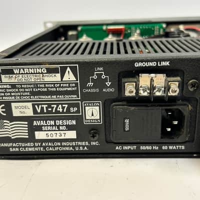 Avalon VT-747SP Stereo Compressor / EQ 2000s - Silver image 10