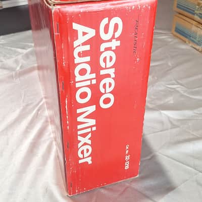 NOS 1985 Realistic 32-1210 6-Channel Stereo Audio Mixer Radio Shack Box image 10