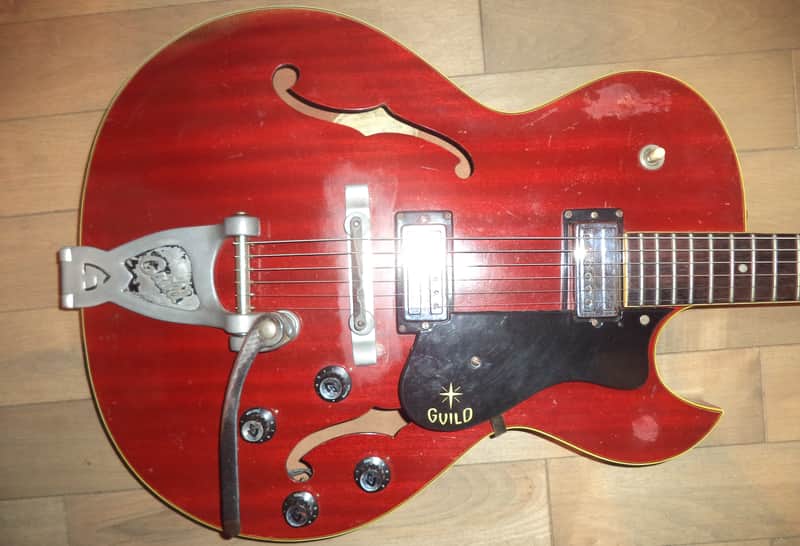 Guild Starfire III Cherry 1963 | Reverb