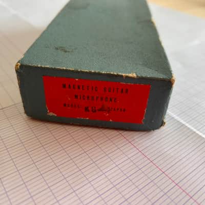 Menorm  KG-1 Acoustic Guitar Soundhole Pickup 70s - Chrome  MINT Condition in Box with Users Manual Leaflet. image 15