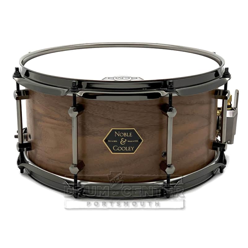 Noble & Cooley Walnut Snare Drum 13x6.5 image 1