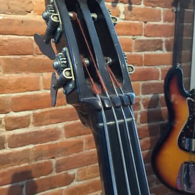 Ampeg Baby Bass Electric Upright Bass BB4 c.1960's vintage, w/ case & stand image 4