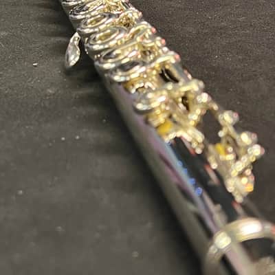 Altus Japan A807 Open-hole C-foot Silver-plated Flute image 12