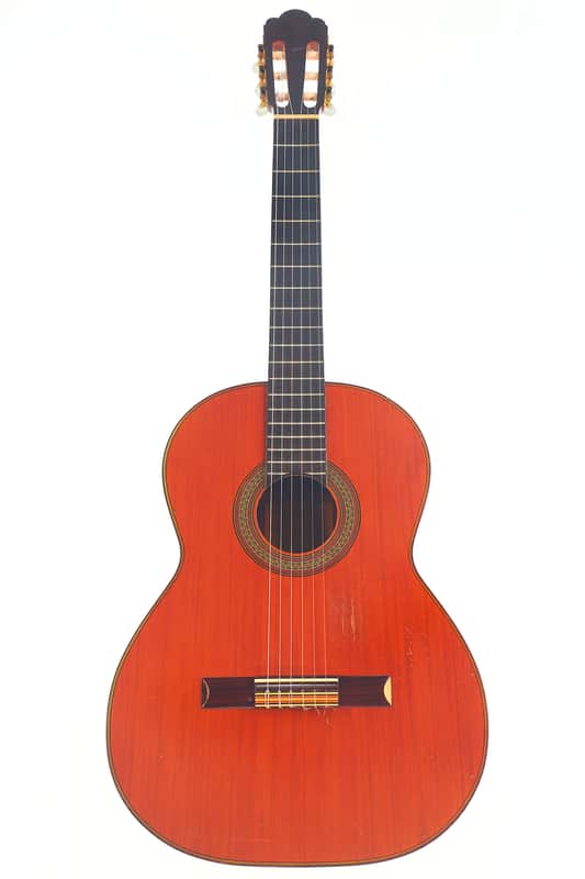 Juan Estruch 1976 "Chet Atkins" yellow label - very nice classical guitar + check video! image 1