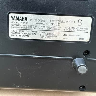 Yamaha YPP-50 76-Key Personal Electronic Digital Piano Made in Japan – Tested, Working, Built-In Speakers image 2
