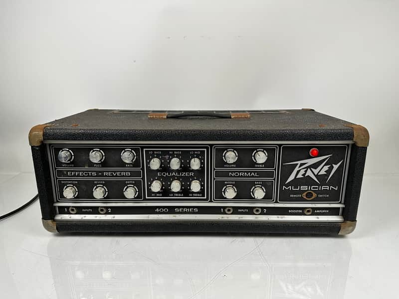 Peavey Musician 400 Series 210-Watt Guitar / Bass Head | Reverb