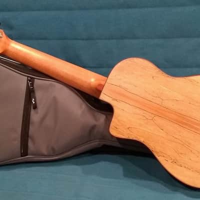 Cordoba Mini SM-CE Nylon Acoustic-Electric -- solid Cedar/Spalted Maple -- w/ Cordoba bag image 2