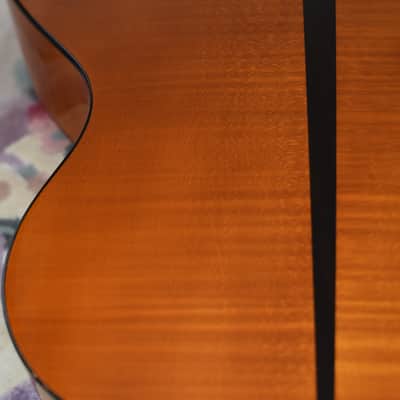 G.W. Barry Grand Concert/OOOO body/[OM depth] | 1993 | Flame Maple /Ebony & Sitka Spruce | Signed G.W. Barry image 15