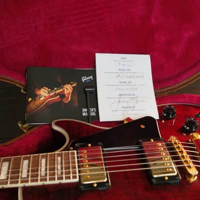 Used Gibson 2014 Les Paul Classic Custom Lite - Wine Red w/Case image 13