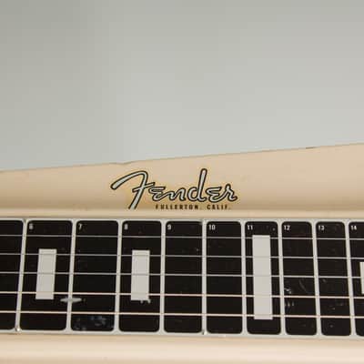 Fender  Studio Deluxe High Steel Electric Guitar (1956), ser. #00372, original tweed hard shell case. image 4