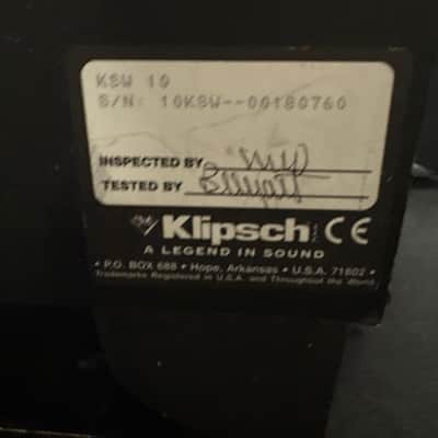 Klipsch KSW 10 image 2