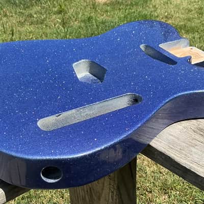 Show Me Nitro Finishes Nitro Lacquer T-Style - Blue Flake image 2
