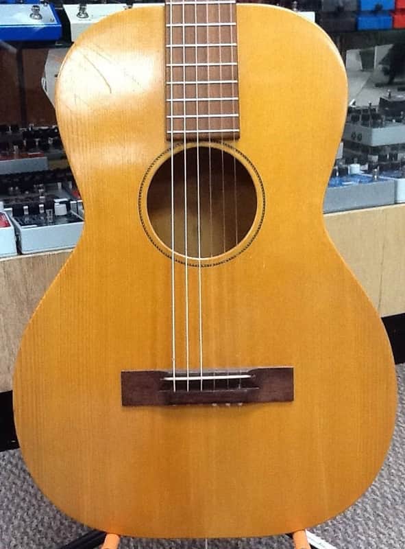 Vintage 1960's Marvel Natural 00 Nylon String Acoustic Guitar image 1
