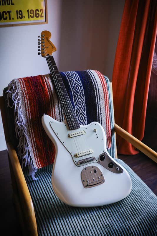 Fender Player II Jaguar with Custom Mint Green Pickguard