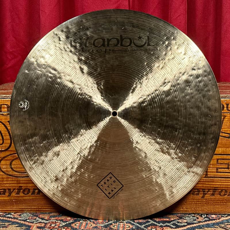 22" Istanbul Agop Traditional Jazz Ride Cymbal 2370g *Video Demo* image 1